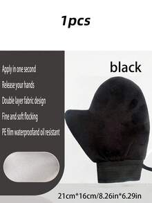 5 Pieces Reusable Body Face Self Tanning Mitts Double Sided Lotion Applicator Tanning Mitts Washable, Reusable Body And Face Self Tanning Mitts, Double Sided Lotion Applicator Mitts, Washable Tanning Mitts For Body Care Spa Oiling - With Thumb And Velvet Lining, Tanning And Sunscreen Application Mitts - Multicolor - View 16