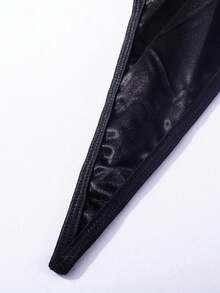 性感内衣角色扮演女士性感网纱透视睡衣娃娃衫睡裙 - 黑色 - 查看 11