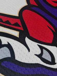 Atonmore 男子篮球球衣，白色15号，刺绣缝制篮球无袖背心 - 白色 - 查看 4