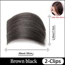 Invisible Seamless Hair Pads Fluffy Pad Hairpiece Clip In Hair Extension Brown Blonde Black Increase Hair Volume Top Side Cover Hairpiece Synthetic Natural Fake Hairpiece Hair Accessories 1PC 10cm - Multicolor - View 16