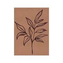 1 件焦橙色抽象墙面艺术帆布画赤土色太阳月亮简约女性线条海报波西米亚风印刷品家居装饰可选框架 - 彩色 - 查看 31