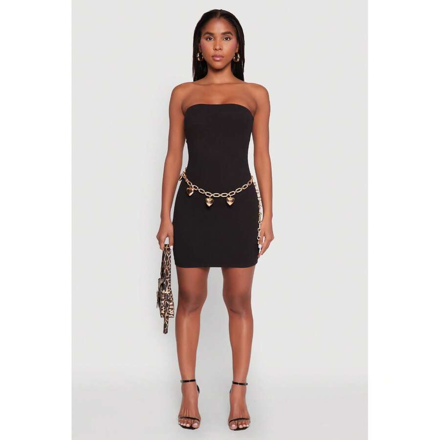 Mini Tube Dress - Multicolor - View 1
