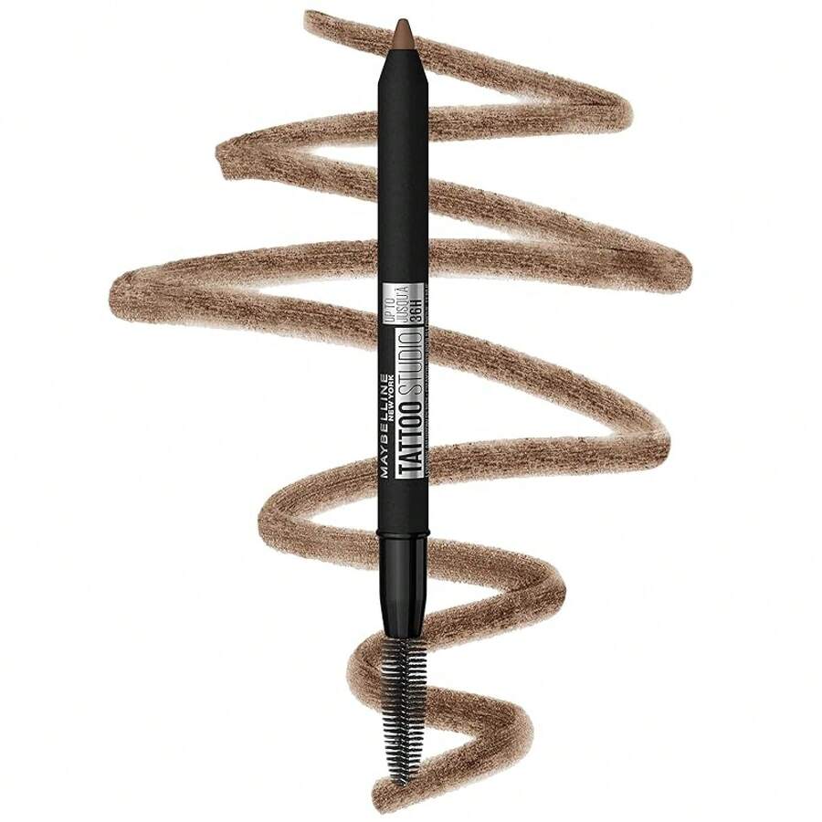 Waterproof Eyebrow Pencil, Sharpenable, Longwear, Long Lasting, Pigmented Eyebrow Pencil For Defined Brows, Medium Brown, 1 Count - Brown - View 1