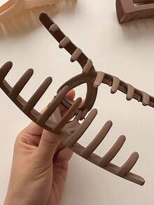 8 件/1 件女士方形几何 4.33 英寸塑料发夹，轻巧、时尚、多功能、优雅、别致、简约，适合日常、休闲、派对、通勤、度假、发型、洗脸、化妆、服装配饰、夏季发饰、爪夹