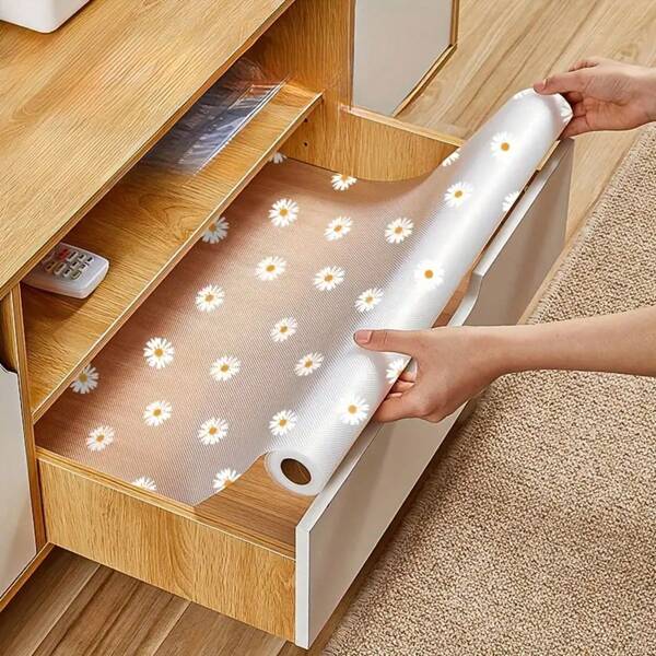 1 Roll Of 78.74-Inch Shelf Liner, High-Quality Anti-Slip Liner, Suitable For Kitchen Cabinets. Modern Pattern Waterproof Shelf Paper, Durable EVA Cabinet Liner, Cut, Suitable For Refrigerator Cabinets, Drawers, Countertops, Office Desks, Shoe Cabinets, Multi-Purpose EVA Drawer Liner, Thick Transparent Heat Insulation Liner, Cabinet Liner Paper, Moisture-Proof Liner, Shoe Cabinet Dirt-Proof Liner, Waterproof And Anti-Slip Liner, Shelf Liner