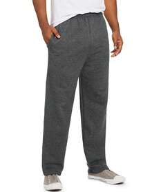 Hanes Mens Comfort Soft  Smart Fleece Sweatpants, Charcoal Heather - 深灰色 - 查看 1