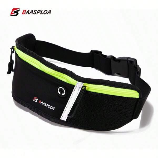 baasploa 1 Stück Hüfttasche für Herren und Damen, einstellbar, wasserdicht, hochwertige Herren Hüfttasche für Outdoor-Sport, Reiten, Mode Crossbody-Tasche, Markentasche für Herren