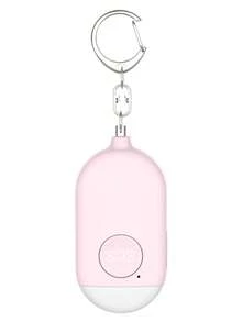 New Personal Alarm, Women's Self-Defense Alarm, Outdoor Portable Alarm, Keychain Accessory, Self-Defense Keychain, Rechargeable Personal Alarm (130mAh Battery Capacity), Compact & Elegant Design, Flashlight, 130dB High-Decibel Alarm, LED Flashing Light, Suitable For Women And Elderly As Emergency Call Device