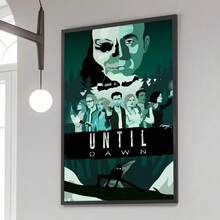 1 幅《直到黎明》海报电影帆布画复古房间酒吧咖啡厅美学艺术墙画帆布画房屋房间墙壁装饰可选画框 - 彩色 - 查看 71