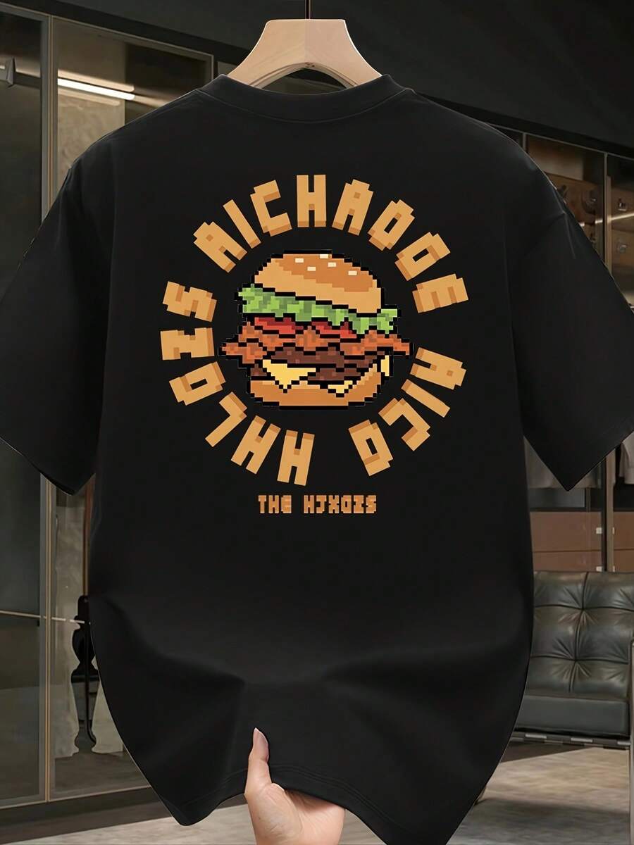 Men Sports Tees & Tanks - 黑色 - 查看 1