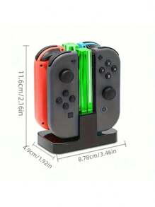 Charging Dock Replacement Compatible With Switch & Charger Compatible With Switch OLED Joy Cons, Charging Station Compatible With Switch With A USB Type-C Charging Cord