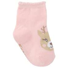 Kit 3 Pairs Of Colorful Socks For Girls 16-20 (6-12m) - Bụi hồng - Xem 4