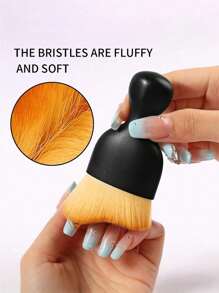 2pcs Car Interior Dust Brush, Auto Detailing Brush, Soft Bristles Car Cleaning Brushes, Tool For Air Conditioner Vents, Leather, Computer, Scratch Free, Car Interior Accessories,It Is Suitable For Dust Removal Of Car Interiors, Nail Art, Keyboards, Etc