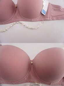 6pcs  Copa B  Cadena metálica  Casual-Cómodo  Casual-Deportivo  Bonito-Inocente  Bonito-Dulce  Romántico-Francés  Fantasía-Elegante  Fantasía-Impresionante  Casual-Casual    Sujetador con aro    Almohadillas No Extraíbles    Suave    Push Up  Confortable  No Se Marca    Alto Soporte  Soporte Medio    Sutién para señoras  Diseño de cadena de conchas - Multicolor - Ver 4