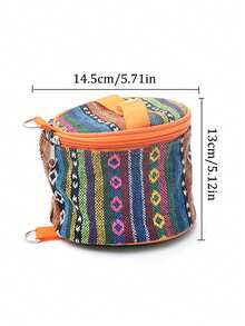 1 pezzo Custodia per fazzoletti da esterno, borsa portaoggetti per rotoli di carta da campeggio, porta rotolo di carta igienica per auto e casa, portafazzoletti portatile da appendere alla tenda, stile nazionale, pieghevole, scatola di immagazzinaggio per accessori da campeggio