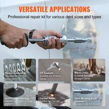 Stud Welder Dent Repair Kit, 3KW Spot Welder Dent Puller With 6 Welding Modes, Auto Body Spot Welding Dent Puller Machine & 16 Types Of Welding Accessories For Car, Truck, Motorcycle Dent Repair - US A Type Plug(110-127V) - View 4