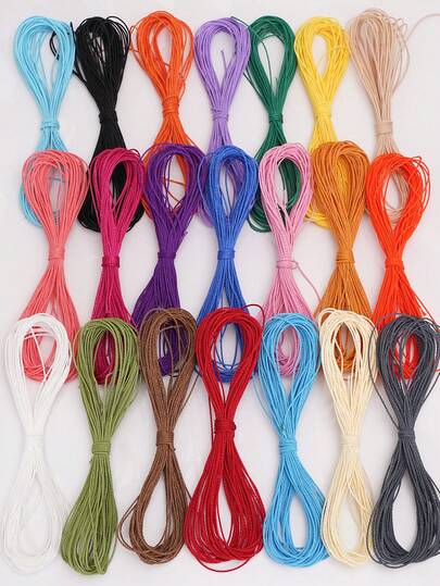 beadia 10m 1mm Waxed Thread Cord, Suitable For DIY Handcraft Tools, Hand Sewing, Weaving, Available In Multiple Colors