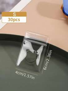 60/30 peças Sacos de Joias Transparentes Ressecláveis com Antioxidantes, Bolsas de Zíper Autossecláveis Anti-Envelhecimento, Soluções de Armazenamento Práticas e Convenientes para Organização de Joias para Mulheres, Organizador de Viagem, Essenciais
