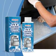 ​​Ice Machine Cleaner Tablets - Deep Descaling & Odor Eliminator With Lauryl Poly Ether Sulfate & Fatty Alcohol-9 For Commercial/Home Ice Makers (100ml)​