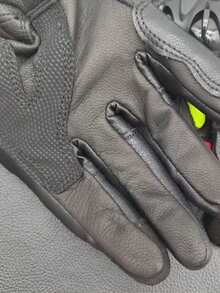 Alpinestars 摩托车手套真皮男士越野摩托车赛车手套GP手套春秋季触屏摩托