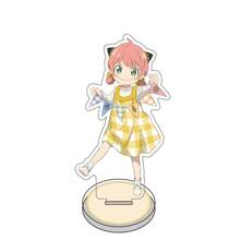 Nouveau support en acrylique de 15 cm Figurine SPY*FAMILY Anime Périphériques Beau décor de chambre de bureau Ornement Enseigne humanoïde