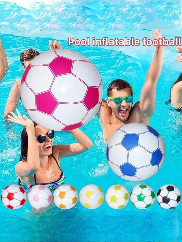 Inflatable Football Beach Ball Pool Decoration PVC Inflatable Football World Cup Water Inflatable Football