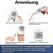 Sinocare (Without Meter)Accu Blood Glucose 50 Test Strips And 50 Lancets - Nur 50 Blutzuckertests - View 3