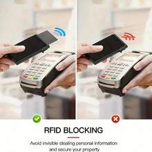 Ultra-Slim RFID Blocking Wallet Credit Card Holder For Men - Automatic Pop-Up Card Holder With Money Pocket, Aluminum Alloy Minimalist Business Anti-Degaussing Credit Card Case For Notes, Coins, And Debit Cards Small Wallet, Money Clips - 彩色 - 查看 5