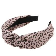 1pc Korean Style Wide Edge Headband Hair Clip, Criss-Cross Fabric Hairband, Versatile Elegant Hair Accessory For Outing