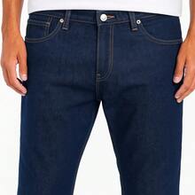 Men's Slim Casual Premium Jeans - Dark Wash - View 4
