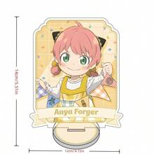 Nouveau support en acrylique de 15 cm Figurine SPY*FAMILY Anime Périphériques Beau décor de chambre de bureau Ornement Enseigne humanoïde