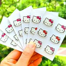 Sanrio 1pc 36PCS Characters Mosquito Repellent Stickers Set (7 Styles) - Cute Hello Kitty Kuromi Aesthetic Patches For Summer Festivals, Christmas Halloween Party Supplies, Outdoor Music Events, Travel Gear & Tech Accessories - Natural Citronella Anti-Bug Decals
