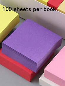 11pcs 1100 Sheets Mixed Color Sticky Note, Creative Easy To Post Sticky Note For Office, School Student,Tearable Sticky Sticky Note Paper For Students To Take Notes With Multifunctional Index Stickers,School Supplies,Back To School - Multicolor - View 14