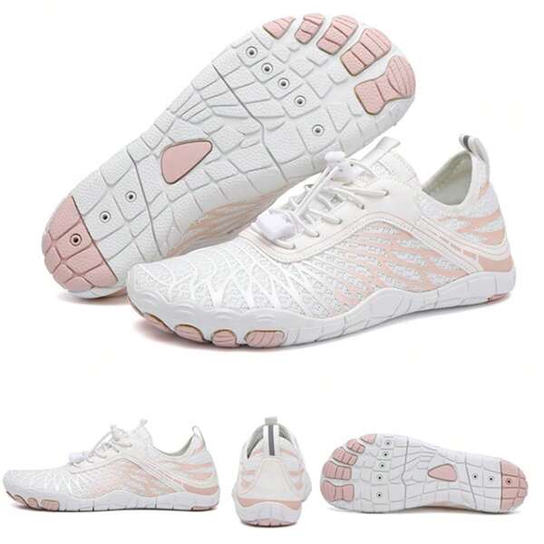 Hike Shoes For Women Breathable Non-Slip Wide Toe Athletic Barefoot Water Shoes Comfortable & Lightweight