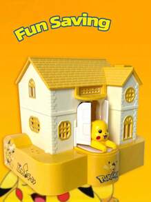 pokemon Pokemon Pikachu Electric Piggy Bank With Pokeball Design - Fun Musical Coin Bank For Saving Money Perfect For Fans And Home Decor