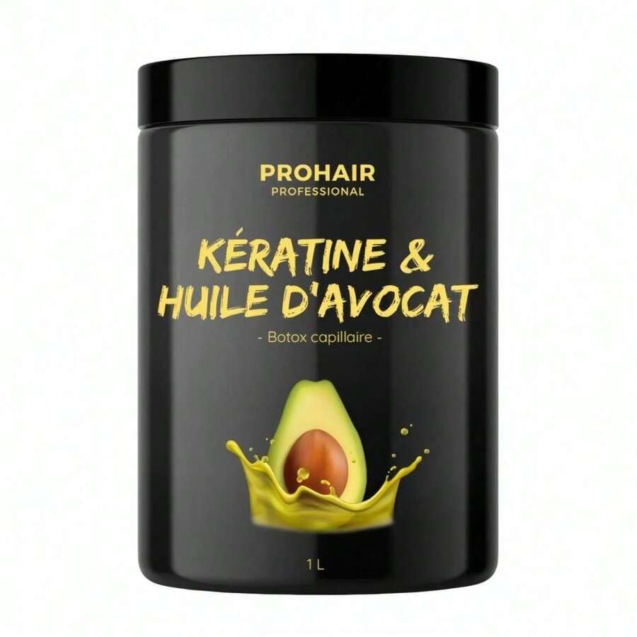 Fragrance World Prohair - Keratin & Avocado Oil Hair Treatment 1000ML Hair Care - White - View 1