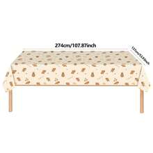 1 chiếc khăn trải bàn bằng nhựa dùng một lần Water Vole Capybara, 137x274CM, dày chống thấm nước, chống dầu, trang trí bàn ăn sinh nhật tiệc mùa hè, bàn tráng miệng dã ngoại ngoài trời - Nhiều màu - Xem 4