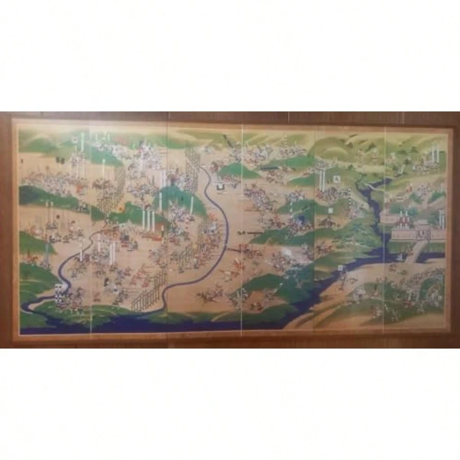 長篠合戦 長篠の戦い 屏風 (六曲一隻)