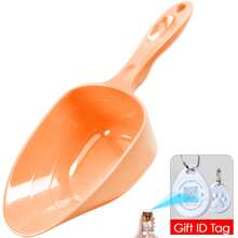 1Pc Food Scoops For Kitchens, Bars, Parties, Weddings, Practical Scoops For Shaved Ice, Pet Food Scoops, Cat And Dog Food Cups, 1 Cup Melamine Food Scoops With Measurement Lines (Including 1 Cup, 1/2 Cup, 1/4 Cup), Melamine Shovels