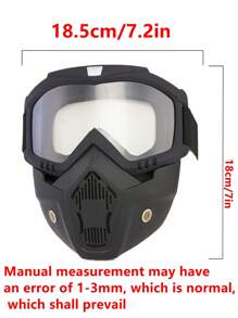 1pc Motorcycle Mask Goggles Retro Windproof Ski Glasses Cycling Eyewear Bike Riding Safety Eyeglasses