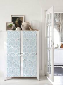 3 M Interior Renovation Green Peel Stick Wallpaper Home Decoration Furniture Cabinets Diy Flower Designs Self-Adhesive Wallpapers For Living Room Luxury