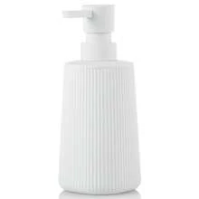 [Phthalate-Free] Soap Dispenser Phthalate-Free Plastic Ergonomic Pump Handle, Ribbed Texture Bathroom & Kitchen Use Modern Bathroom Accessories