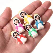 Christian Gifts Bulk A Set Of Maria Statues For Searching For Classic Religious Gifts, Filling Easter Eggs For Sunday Baptism Gifts, And Decorating Christmas (Randomly In Multiple Colors) Home Dcor Accents,Bible Gifts,Easter Egg Filling - Multicolor - View 8