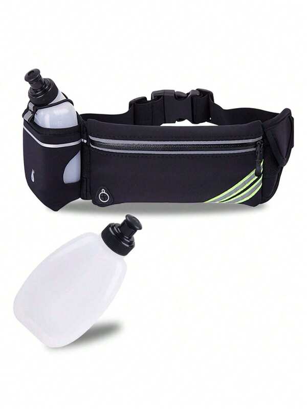 Wasserdichter Laufgürtel mit Wasserflasche, Sporttasche Hüfttasche für Läufer Männer Frauen, Hydrationstasche Workout Handytasche für 15 14 13 12 11 Pro Max Xs Xr X 8 7 Plus Galaxy