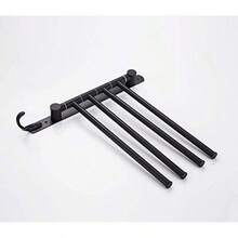 Oil Rubbed Bronze Towel Bars For Bathroom Wall Mounted Swivel Towel Rack - 1 - View 8