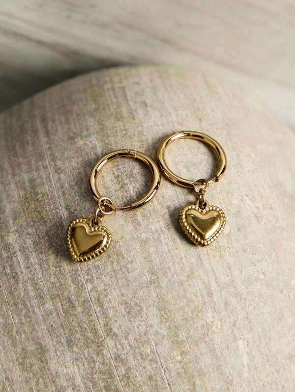 Herz-Tropfen-Ohrringe Valentinstag, Mama, Mutter, Muttertag, Geschenk