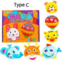 10 件引人入胜的纸盘艺术套件 - 儿童 DIY 动物工艺品、充满乐趣的课堂和派对活动、完美的生日和圣诞节游戏礼物、男女通用的复活节礼物创意、儿童艺术和工艺品、儿童工艺品、儿童工艺品、儿童艺术和工艺品、儿童工艺品、儿童工艺品