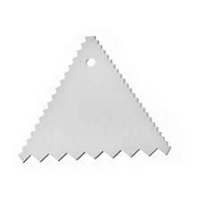 1pc Stainless Steel Cake Scraper, 4-Sided Cake Leveler Baking Tool, Kitchen Gadget, Cooking Accessory