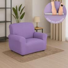 2-Seater Gel Mesh Sofa Cover With Fasteners – Perfect Fit And Comfort - Màu Lilac Tím - Xem 1