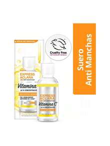 Rostro RadianteSérum Express Anti Manchas 2025 Con Vitamina C 30ml - Tratamiento Intensivo Día Y Noche Para Todo Tipo De Piel, Blanqueador De Piel Y Reductor De Hiperpigmentación En Tu Rutina Skincare Coreano - Color caoba - Ver 1